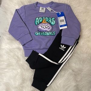 ADIDAS Crew 2-Piece Set 6-9 Months